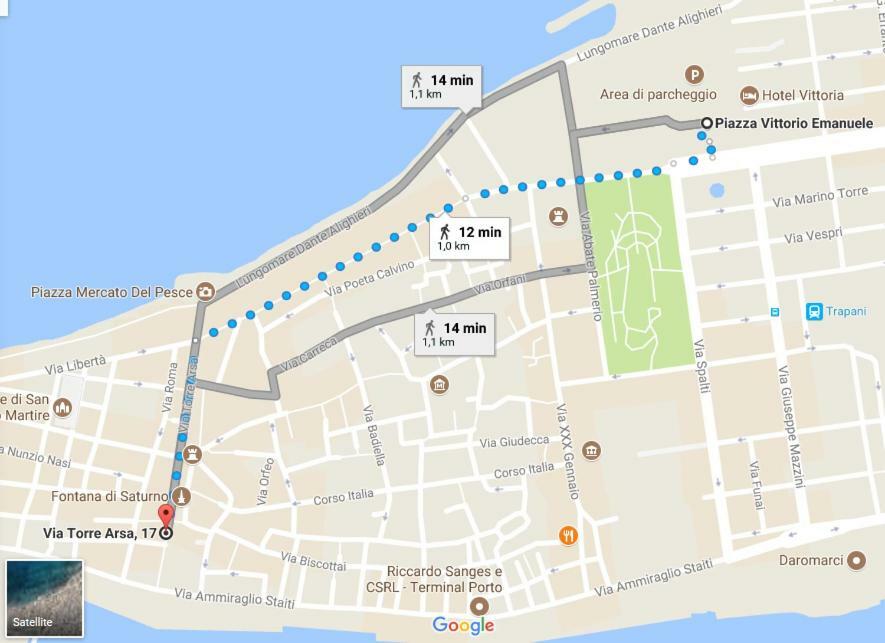 트라파니 Torrearsa 17 B&B 외부 사진